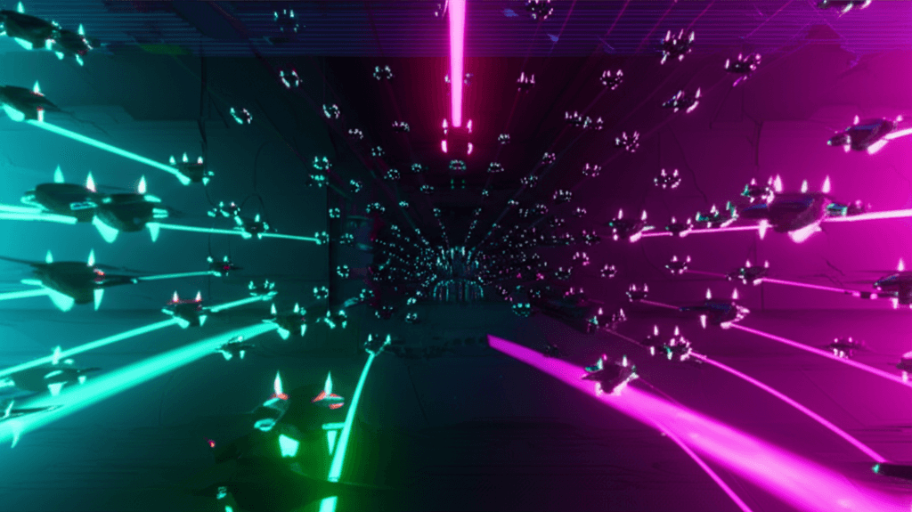 Coordinated attack swarm